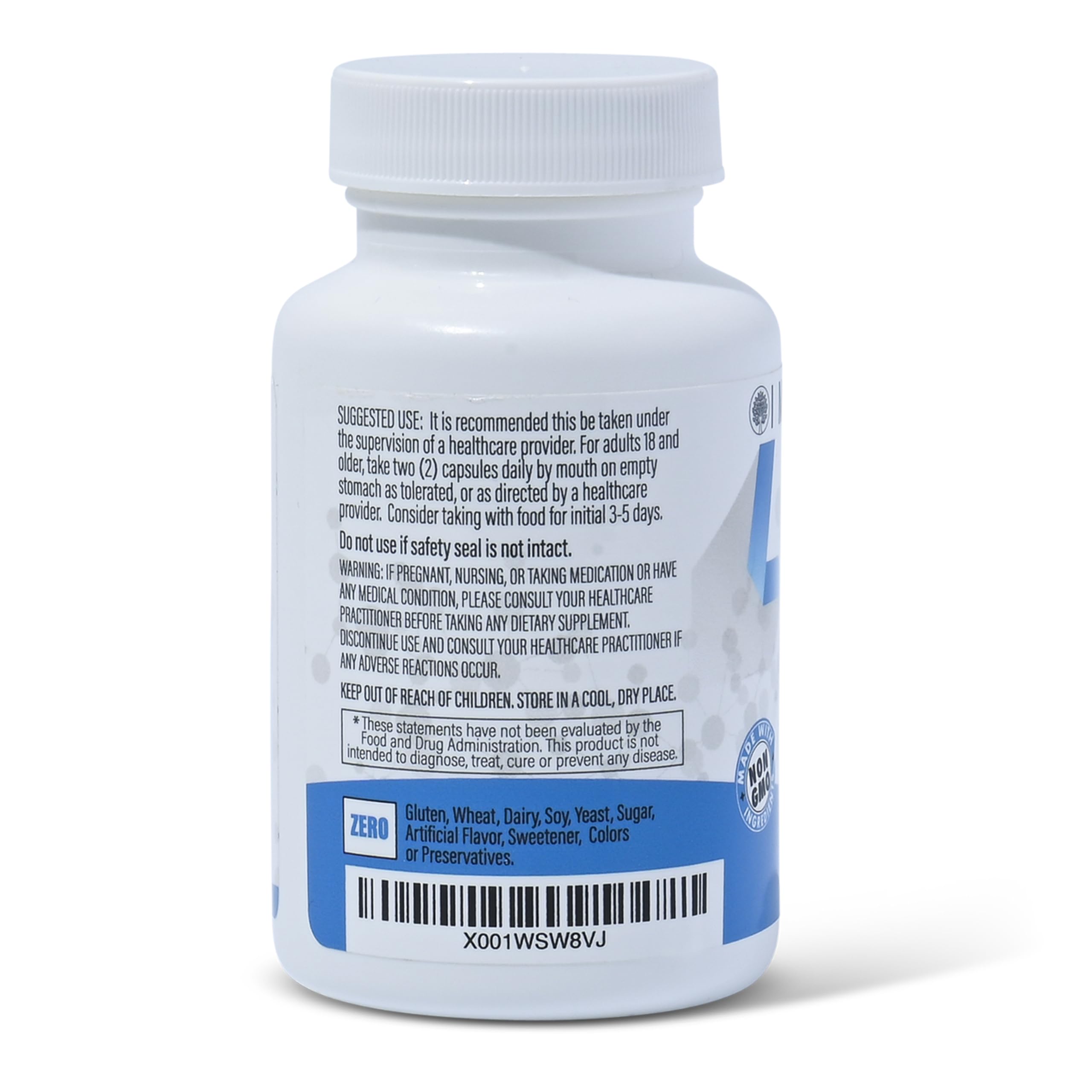 IMMUNOVITES Stabilized R-Alpha Lipoic Acid ((True)) 600mg per Serving [[High Potency & up to 40x Increased Absorption]]