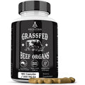 Ancestral Supplements Grass Fed Beef Organ Supplement, Supports Whole Body Wellness with Proprietary Blend of Liver, Heart, Kidney, Pancreas, Spleen, Freeze-Dried Beef, Non-GMO, 180 Capsules Ancestral SupplementsBuy Supplements Australia