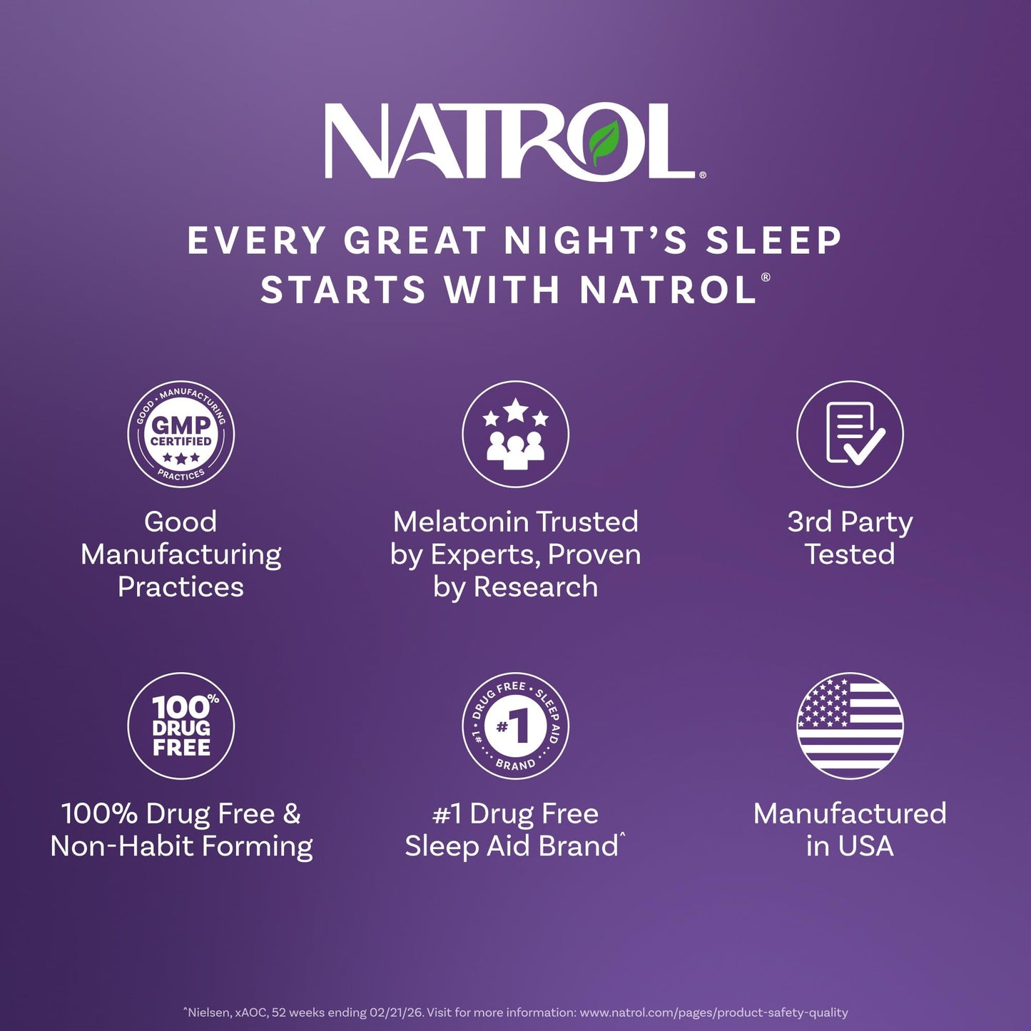 Natrol 10 mg Melatonin Gummies, Sleep Support for Adults, Melatonin Supplements for Sleeping, 90 Strawberry-Flavored Gummies, 45 Day Supply