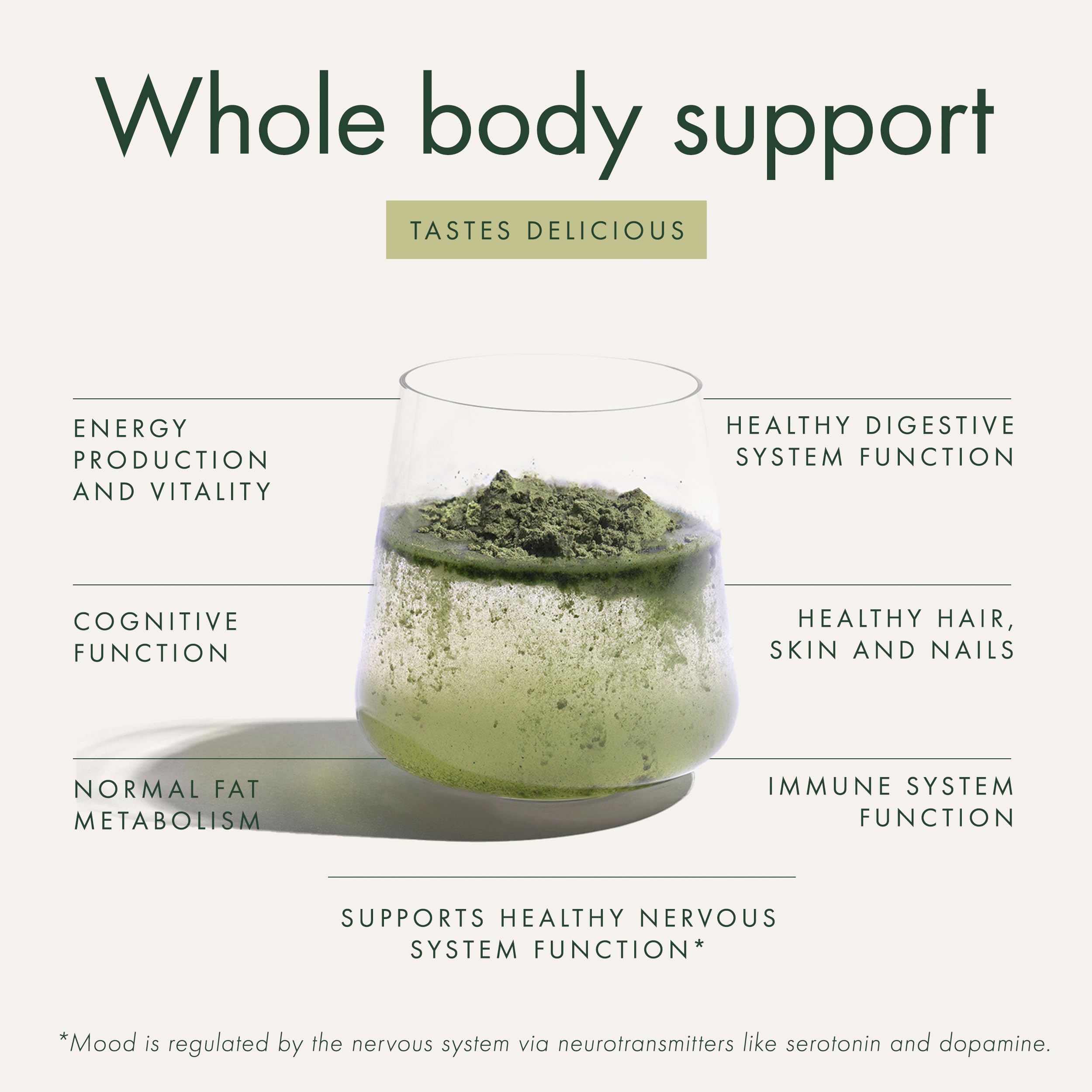 WelleCo The Super Elixir, Daily Greens Powder with Probiotics, Superfoods & Whole Foods, Unflavored Drink Mix for Gut Health, Immunity, Energy, Skin & Hair, 10.5oz Jar WelleCo buy supplements Au