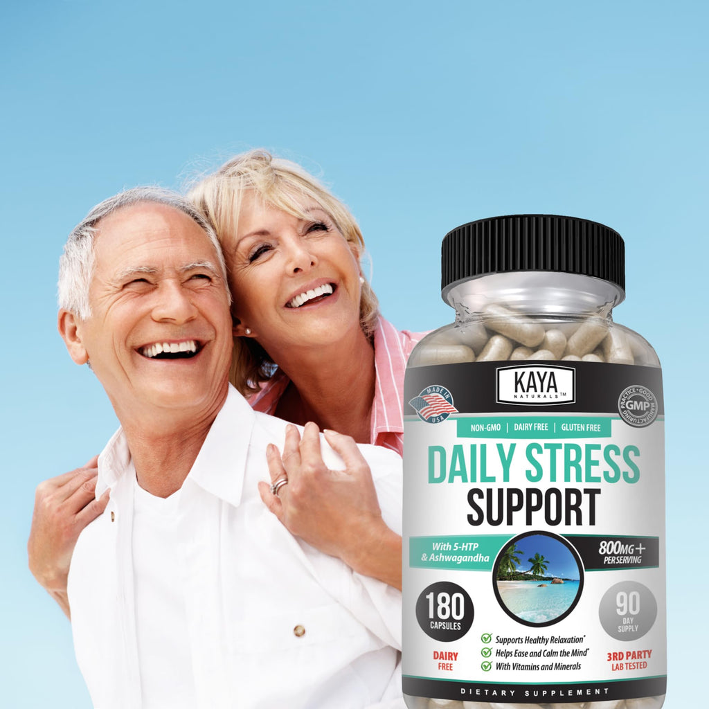 Kaya Naturals - Natural Herbal Support Vitamin Supplement are Designed to Help You find Balance and Relaxation in Your Daily Routine - Vitamin Supplement - 180 Capsules Kaya NaturalsBuy Supplements Australia