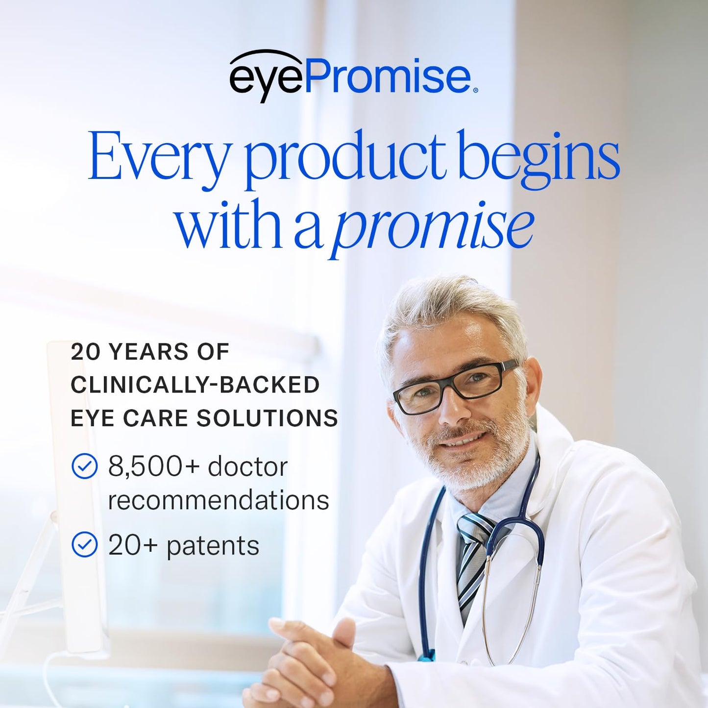 EyePromise Restore Eye Health Supplements - 60 Softgels, 30-Day Supply - Omega 3 Supplement for Aging Eyes with Lutein and Zeaxanthin,