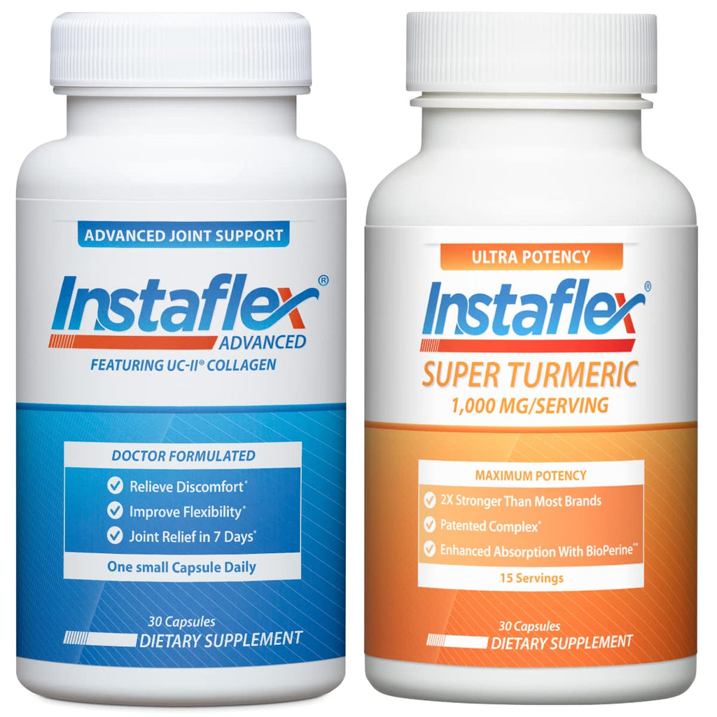 Instaflex Advanced Joint Support and Super Turmeric with Bioperine InstaflexBuy Supplements Australia
