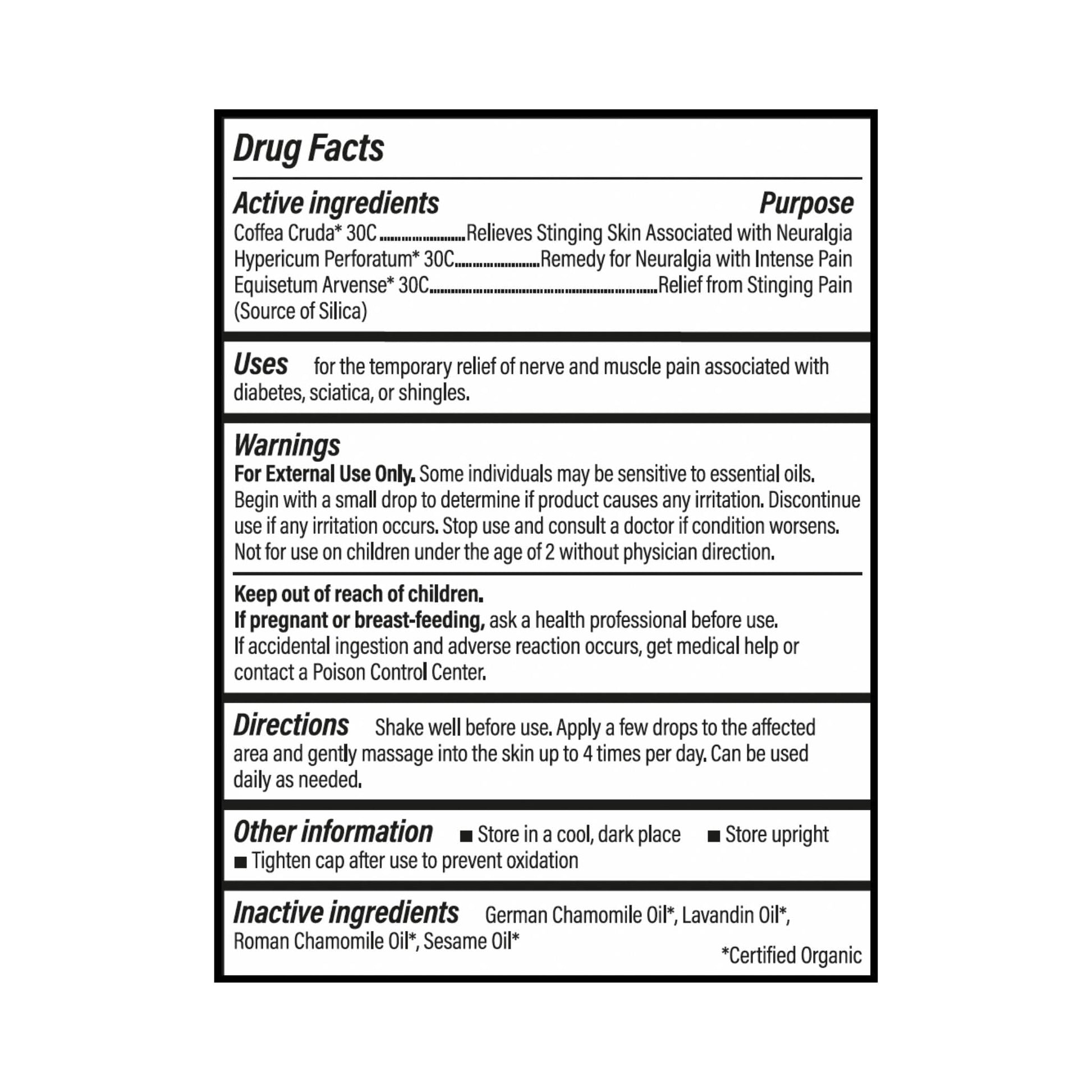 Forces of Nature Nerve Pain Management, Organic Topical Relief for Neuropathy & Nerve Discomfort, Homeopathic Medicine Supports Relief from Shooting Pains for Back, Hands, Legs and Feet, .37 fl oz Forces of NatureBuy Supplements Australia