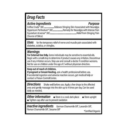 Forces of Nature Nerve Pain Management, Organic Topical Relief for Neuropathy & Nerve Discomfort, Homeopathic Medicine Supports Relief from Shooting Pains for Back, Hands, Legs and Feet, .37 fl oz Forces of NatureBuy Supplements Australia