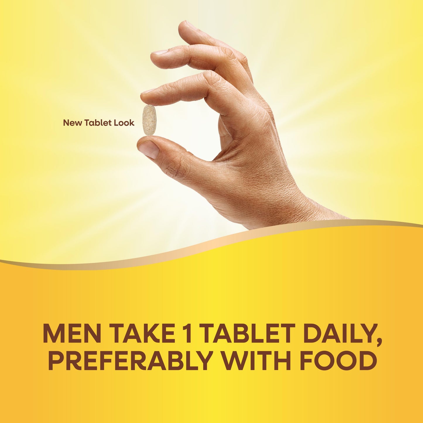 Nature’s Way Alive! Men’s 50+ Multivitamin Complete Tablets, Daily Multivitamin for Men Over 50, Supports Cellular Energy Metabolism