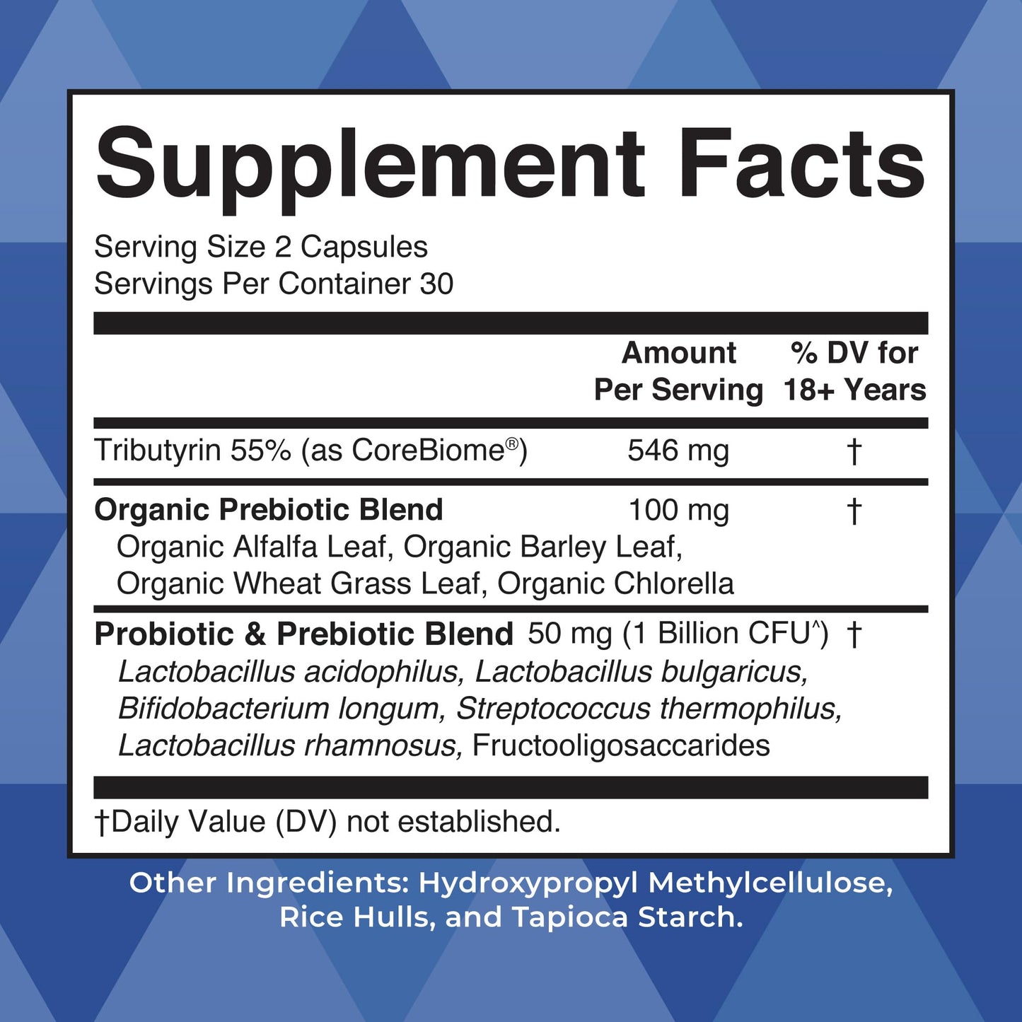 MARYRUTH'S Complete Gut Health+ Capsules | 5 Probiotic Blend | Butyrate | Corebiome® | Vegan Gut Support | Support Gastrointestinal Health & Microbiome