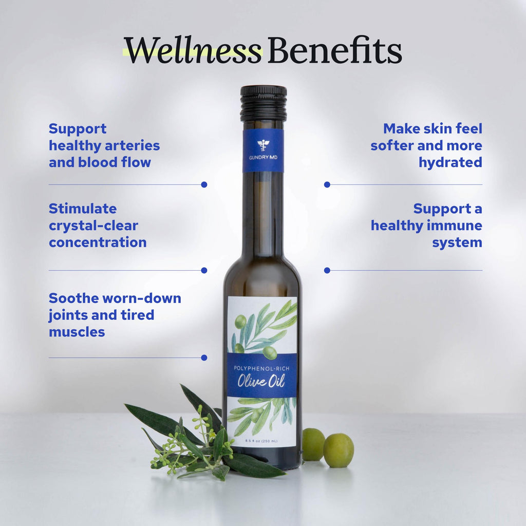 Gundry MD® Organic Extra Virgin First Cold Press Moroccan Polyphenol Rich Olive Oil (Olive Oil) (1)