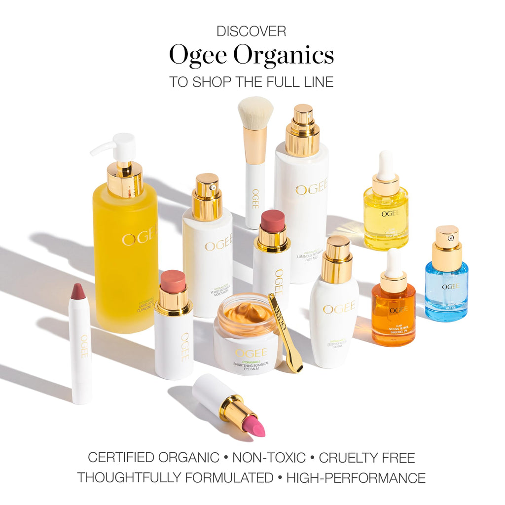Ogee Sculpted Face Stick (ROSE QUARTZ - ROSE BLUSH) Certified Organic Blush Stick - Multi-Use Cream Blush Stick for Cheeks, Lips & Face OgeeBuy Supplements Australia