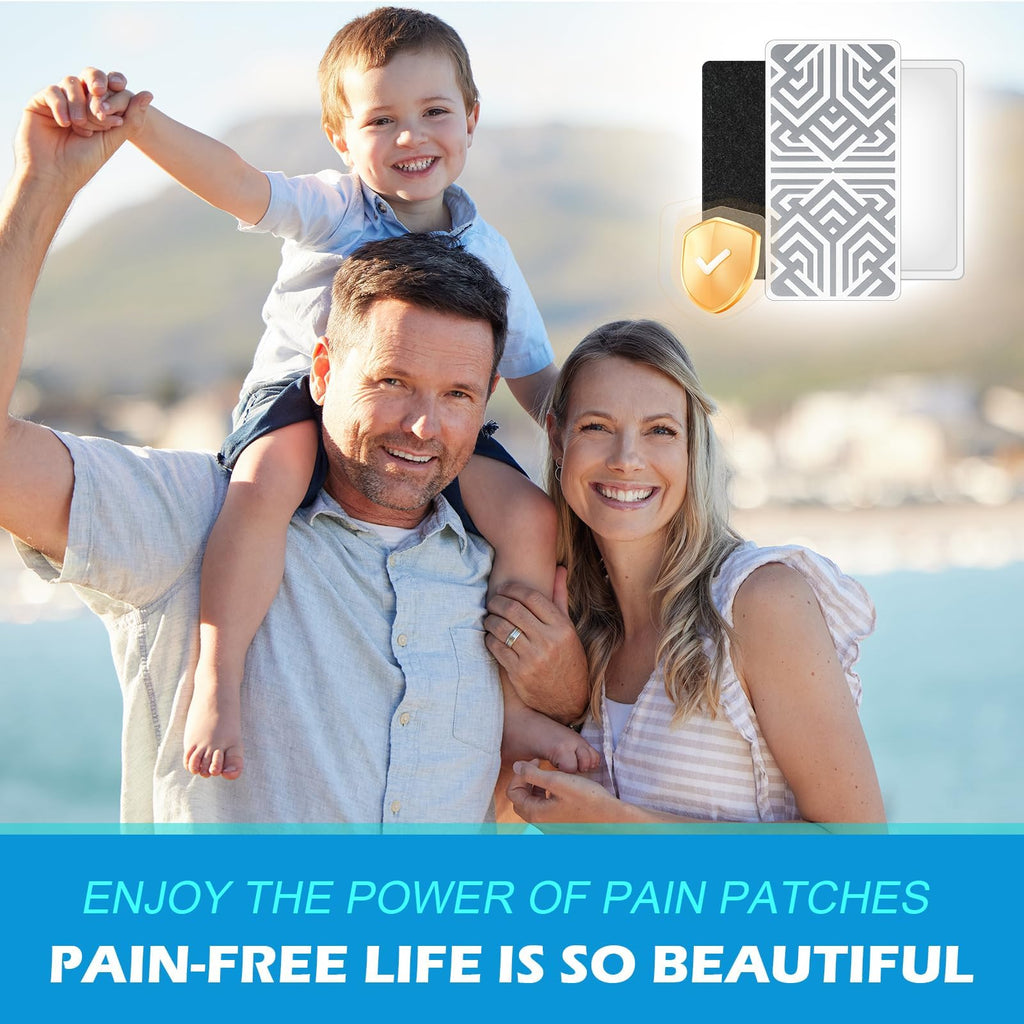 Reusable Pain Relief Patches for Sore Muscle, Includes 3 Adhesives, 1 Patch & 1 Carry Bag, Pain Patches for Neck, Back,Foot, Knee etc, Large&Fast Acting, Easy Adhesive Application Pain Patch-0304 SKAYAHBuy Supplements Australia