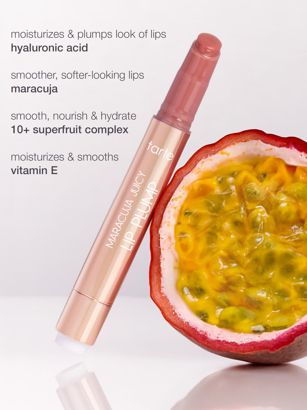 tarte maracuja juicy lip plump – Hydrating & Volumizing Lip Plumper Gloss Balm with Nourishing Hyaluronic Acid, Plumps & Moisturizes, Vegan & Cruelty-Free, full size, cherry blossom tarteBuy Supplements Australia
