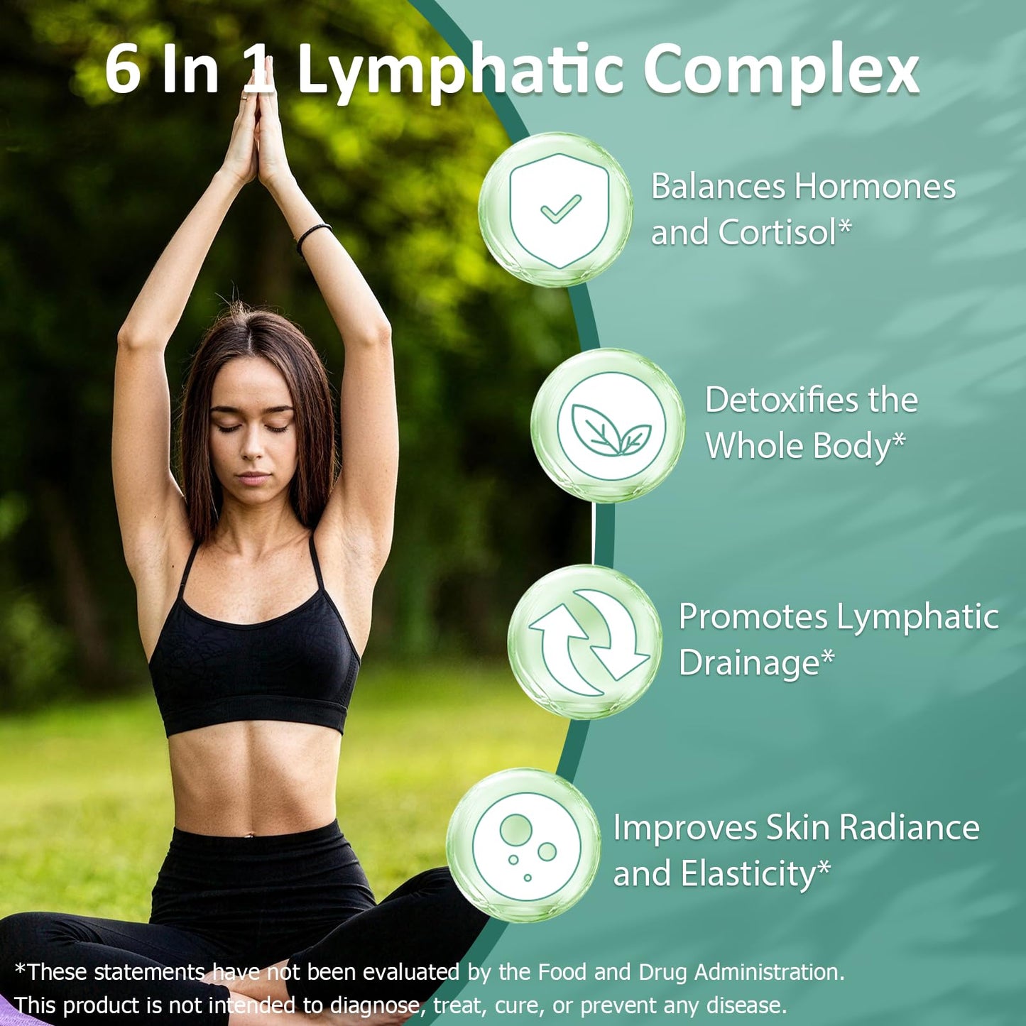 Lymphatic Drainage Drops, 6-IN-1 Lymphatic Complex w. Burdock Dandelion Kelp Cleavers, New Maximum Potency Lymph System Support for Bloat Balance Cortisol Immune Full Body Detox & Skin Vitality JUIWEFKK buy supplements Au