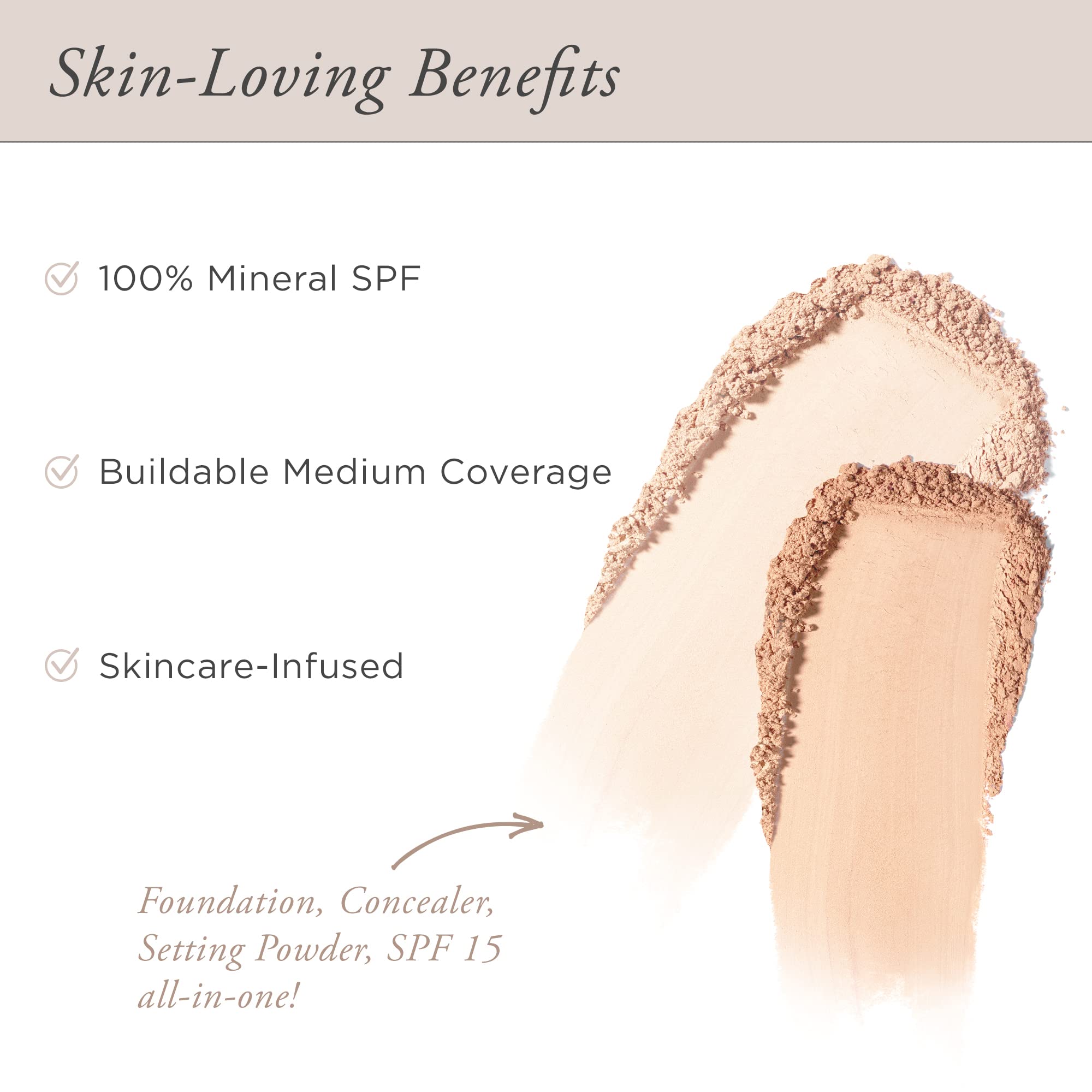 PUR Beauty 4-in-1 Pressed Mineral Makeup Powder Foundation with SPF 15 - Concealer & Finishing Compact Pressed Powder for Face - Buildable Medium to Full Coverage Foundation Powder (Fair Ivory) PÜR MINERALS buy supplements Au