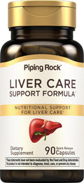Piping Rock Liver Cleanse Complex | 90 Capsules | Liver Care Support Formula | Non-GMO, Gluten Free Supplement Piping RockBuy Supplements Australia