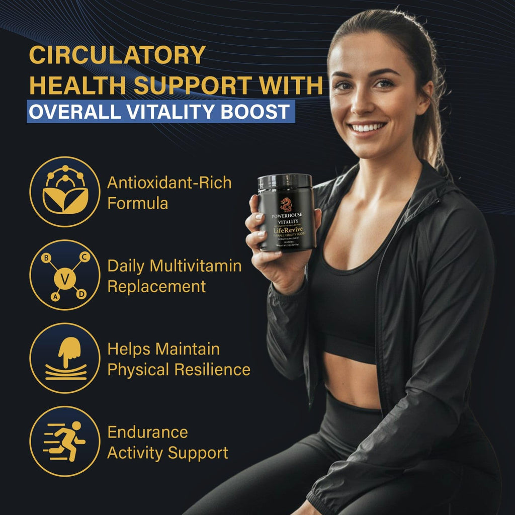 Powerhouse Vitality LifeRevive - Overall Vitality Boost | Vitamin Gummies for Men & Women Powerhouse Vitality buy supplements Au