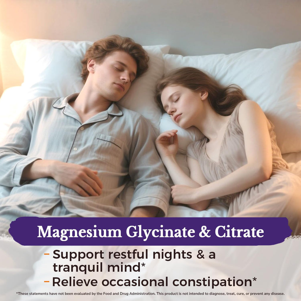 Vitalitown Magnesium Complex | Chelated Easily Absorbed Magnesium Glycinate Citrate Malate | Buffered | 210mg Elemental Mag | Sleep, Nerve, Digestion, Energy | Non-GMO 240 Veg Caps Vitalitown buy supplements Au