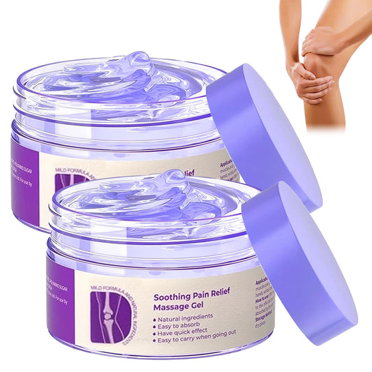 2 PCS Joint Gel Purple Gel，Soothing Pain Relief Massage Cream，Full-Body Joint Effective Soothes for Knees, Lumbar, Hands, Neck and Shoulders PERVALABuy Supplements Australia