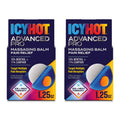 Icy Hot Advanced PRO Pain Relief Massaging Balm, Fast-Acting Max Strength Pain Relief with Menthol 16% and Camphor 11% for Backaches, Joints, Muscle Strains and Arthritis, 1.25 oz, 2 pk Icy HotBuy Supplements Australia