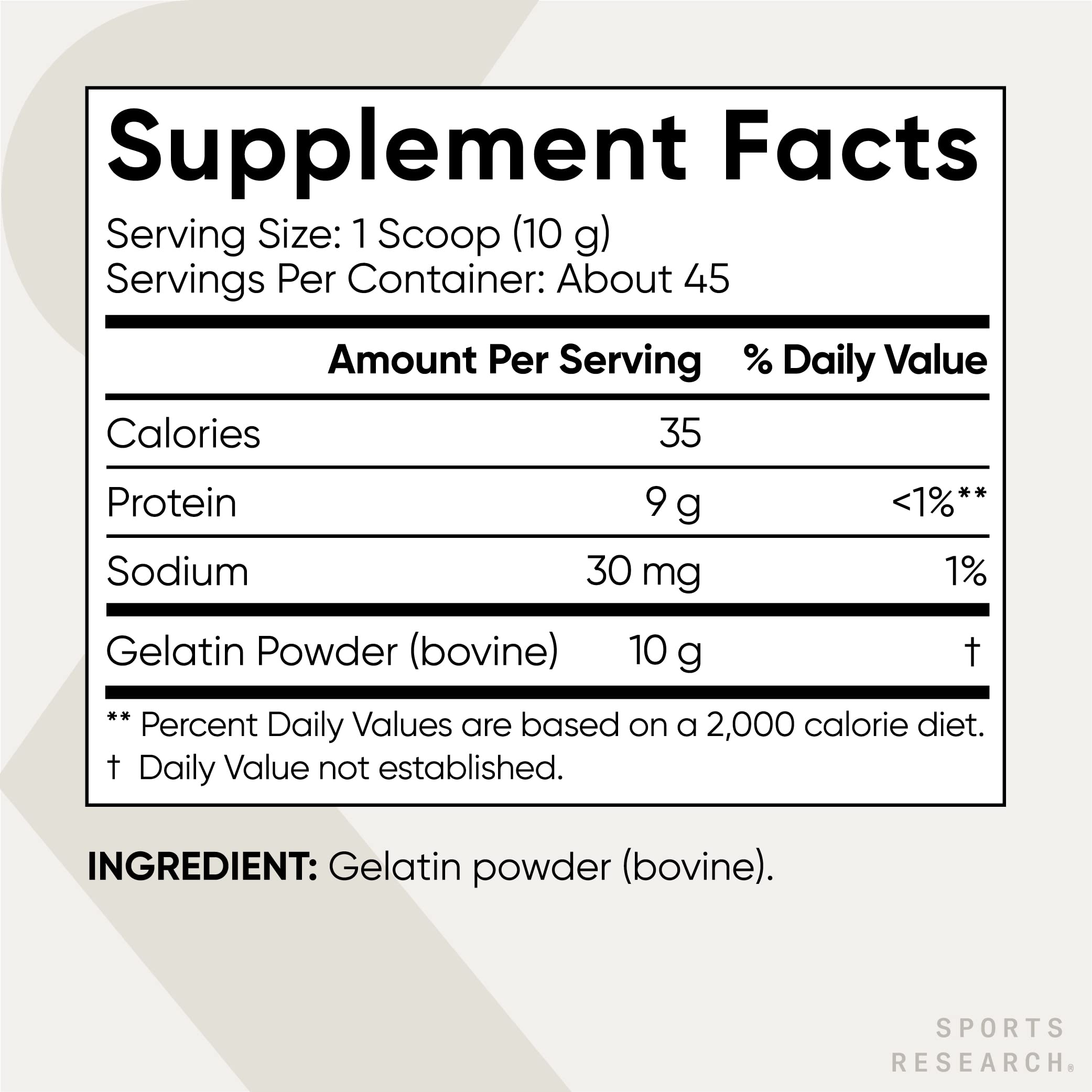 Sports Research Gelatin Collagen Cooking Powder - Sourced from Pasture Raised Cows | Great for Cooking and Baking - Certified Keto Friendly and Non-GMO Sports Research buy supplements Au