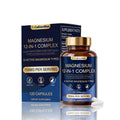 CelluJuvMax Magnesium 12-in-1 Complex supplement bottle and packaging on a white background