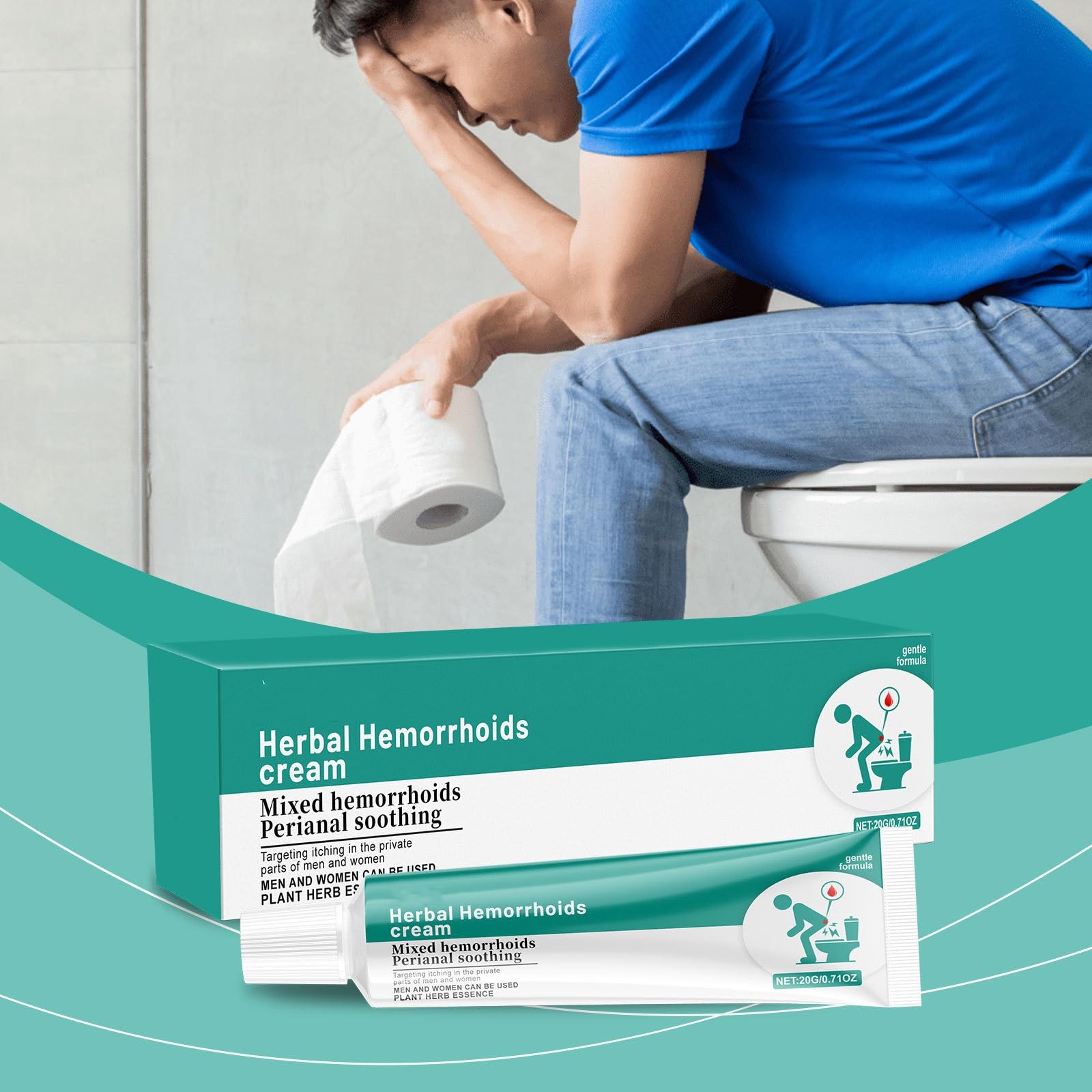 NiTa HyHy Herbal Hemorrhoids Ointment– Hemorrhoid Treatment and Hemorrhoid Cream for Relief Fast Acting Relief of Pain, Swelling, Discomfort, Burning and Itching NiTa HyHyBuy Supplements Australia
