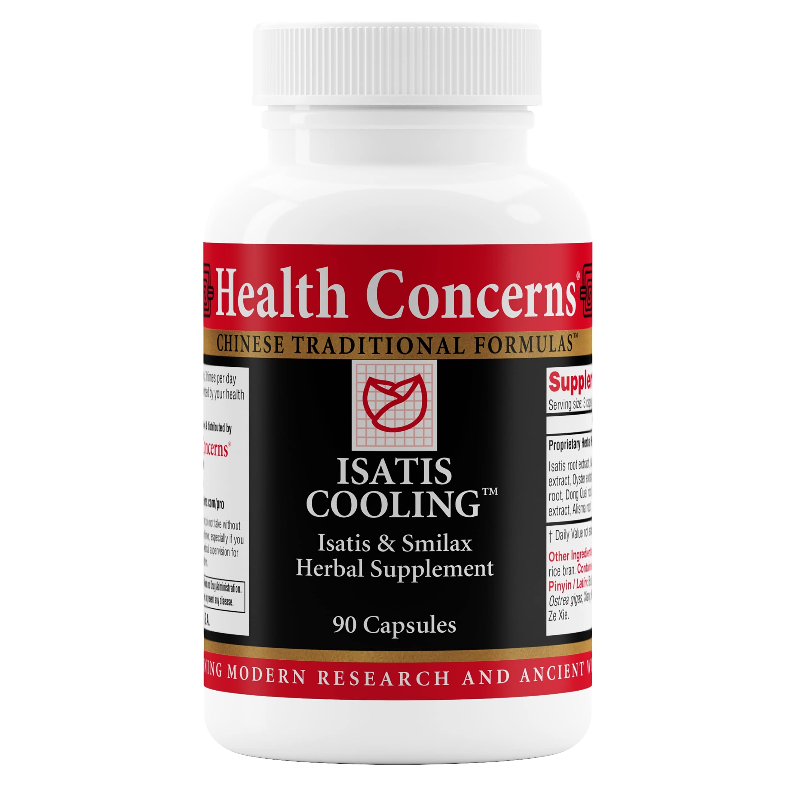 Health Concerns Isatis Cooling – Immune & Inflammation Support – Gut Health, Intestinal Relief, Urinary Tract Cleanse, Heat Clearing & Detox – Chinese Herbal Supplement for Men & Women – 90 Capsules Health ConcernsBuy Supplements Australia