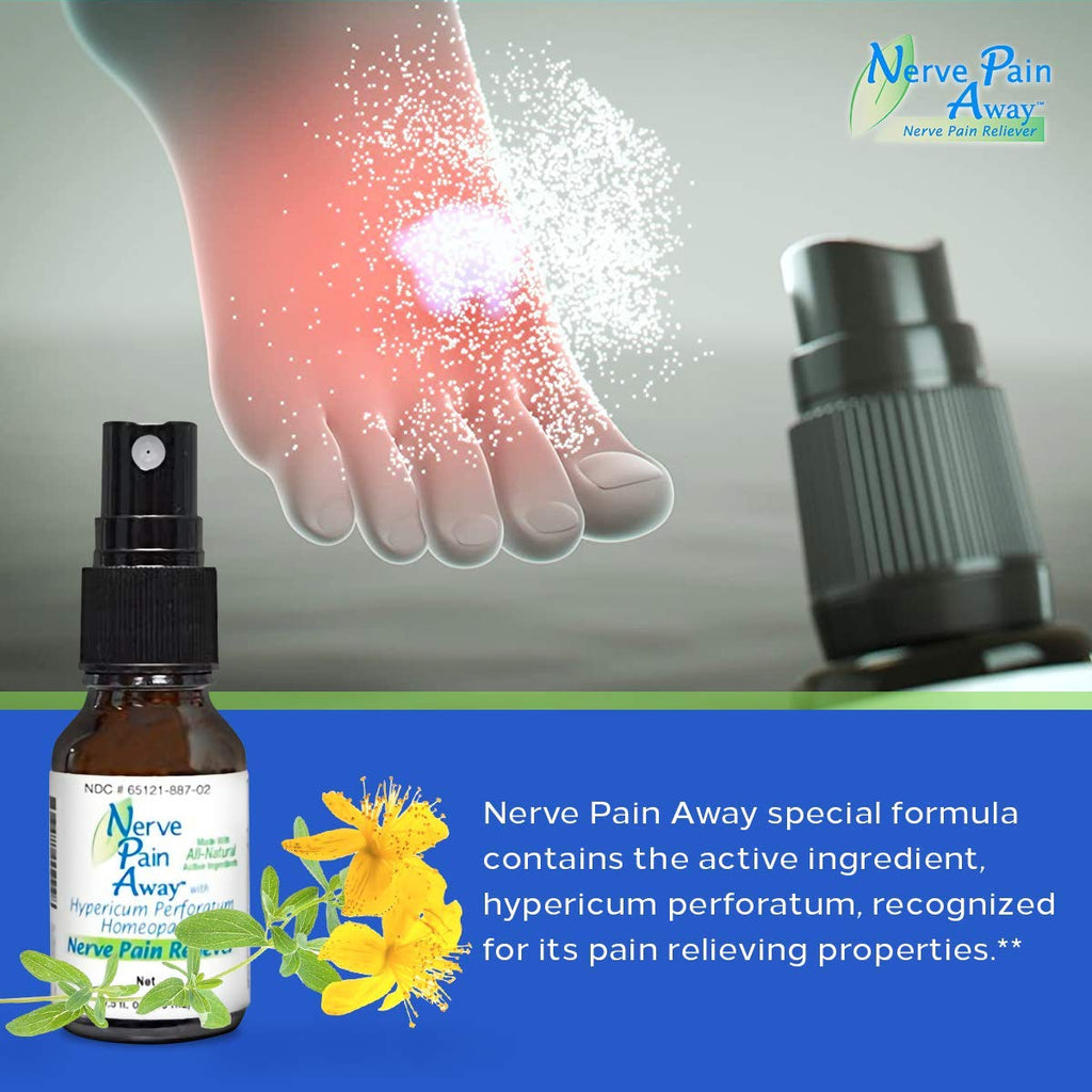 Nerve Pain Away – Homeopathic Topical Spray for Temporary Nerve Pain Relief in Hands and Feet Nerve Pain AwayBuy Supplements Australia