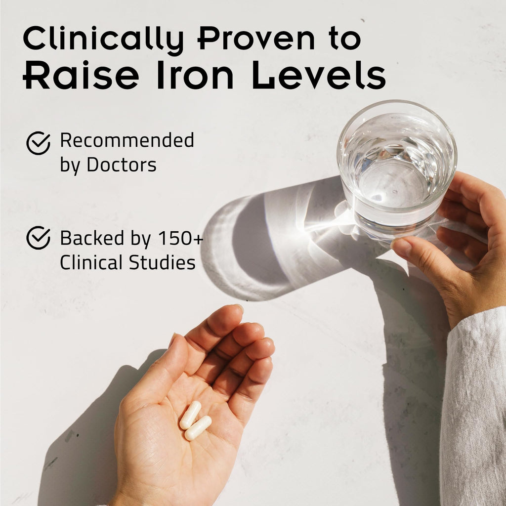 SiderAL Forte Iron Supplement Clinically Proven to Increase Levels Without Side Effects | Sucrosomial High Absorption Gentle Iron Pills for Women and Men | Vitamin C | Anemia & Energy Support | 30 ct PHARMANUTRA buy supplements Au