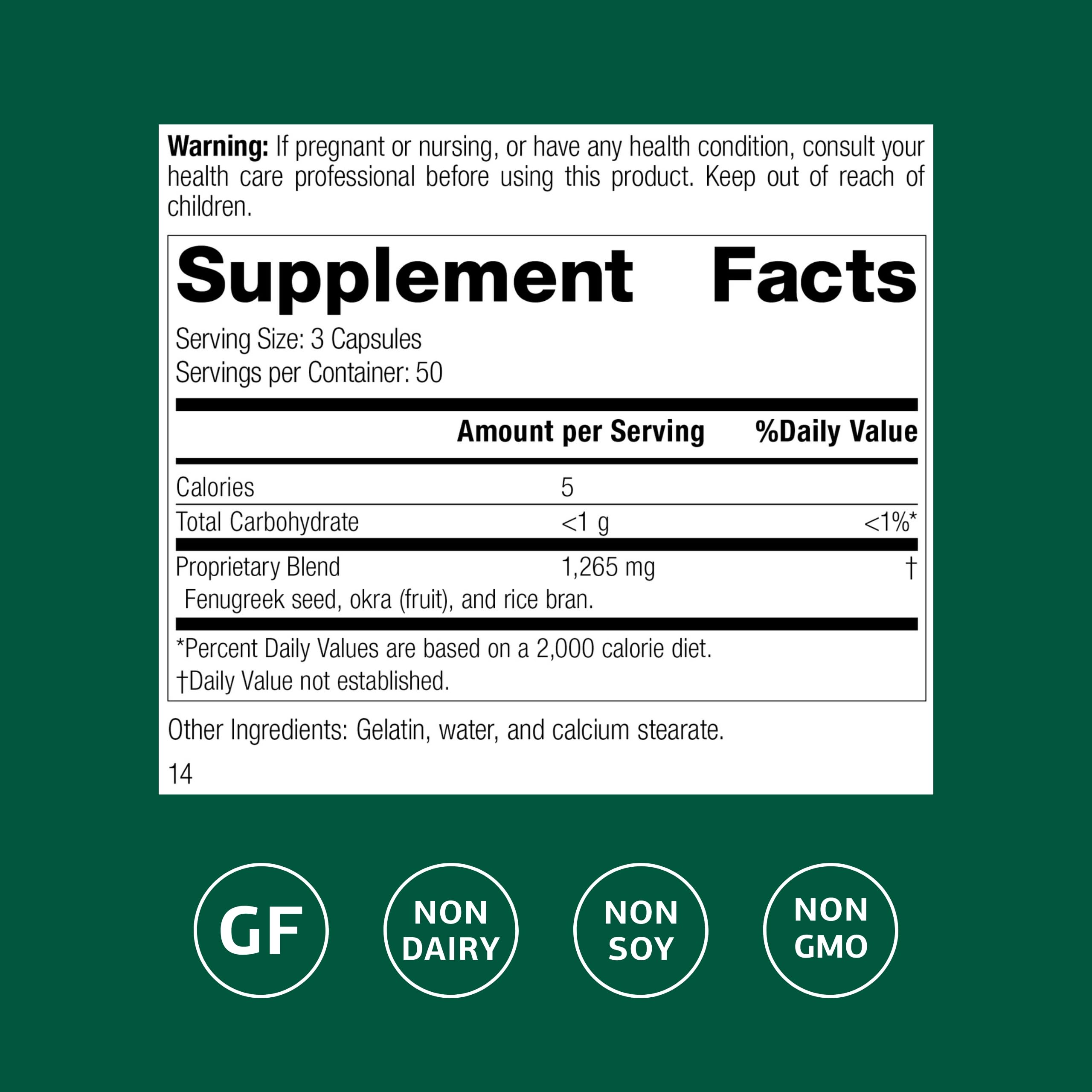 Standard Process Fen-Gre - Supports Respiratory Support & Healthy Metabolism - Aids Healthy Levels of Mucus & Phlegm - Supports Lung Health & Bronchial Tubes - Gluten-Free & Non-Dairy - 150 Capsules Standard Process Inc.Buy Supplements Australia