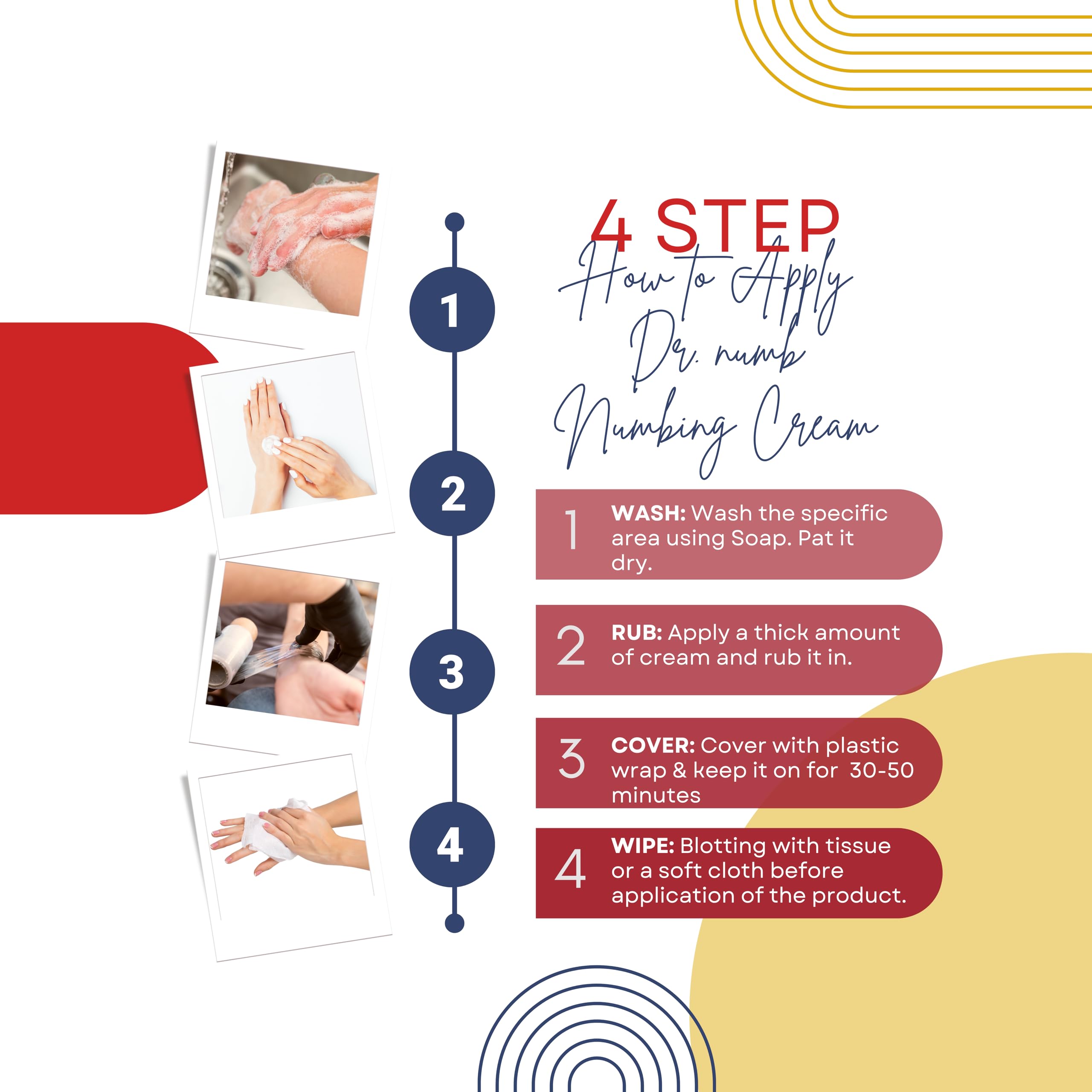 Dr. Numb 5% Lidocaine Numbing Cream, Nonprescription Maximum Strength Topical Anesthetic Cream - Temporary Relief of Pain, Itch, Discomfort for Hemorrhoid and Anorectal Uses - 10g Pack of 1 Dr. NumbBuy Supplements Australia