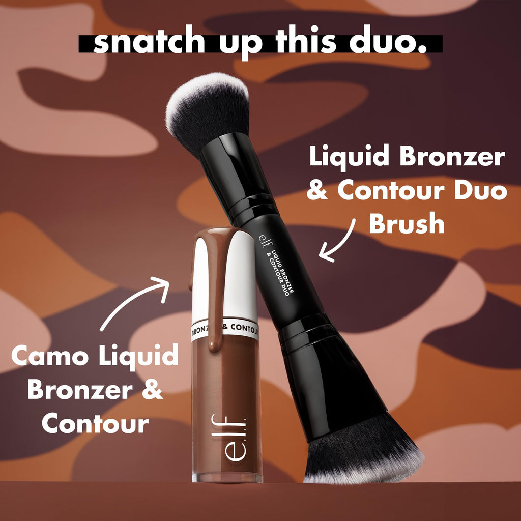 e.l.f. Camo Liquid Bronzer & Contour, Silky Highly Pigmented Formula, Creates a Long-Lasting Bronzed Glow & Natural Look, Vegan & Cruelty-Free, 2 Fair/Light e.l.f.Buy Supplements Australia