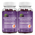 Mulittea Glucosamine Chondroitin Gummies - Extra Strength Joint Support Supplement with MSM & Elderberry for Natural Joint, Antioxidant Immune Support for Adults, Men & Women-(2 Pack) MulitteaBuy Supplements Australia