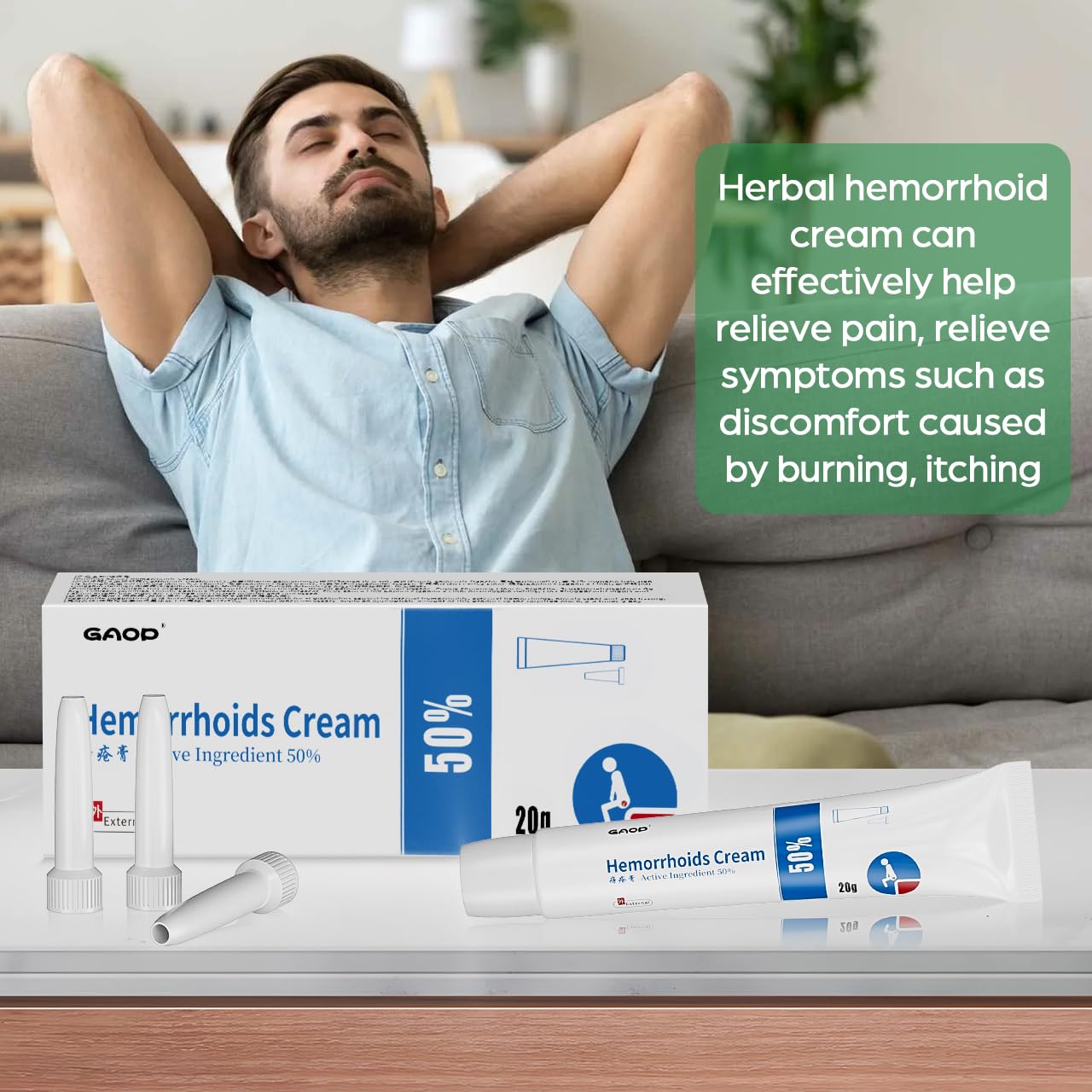 NXHMSWYG Hemorrhoid Cream, Fissure Ointment Body Care Cream Helps to Relieve Pain&Reduce Burning for Men and Women (2pcs) NXHMSWYGBuy Supplements Australia