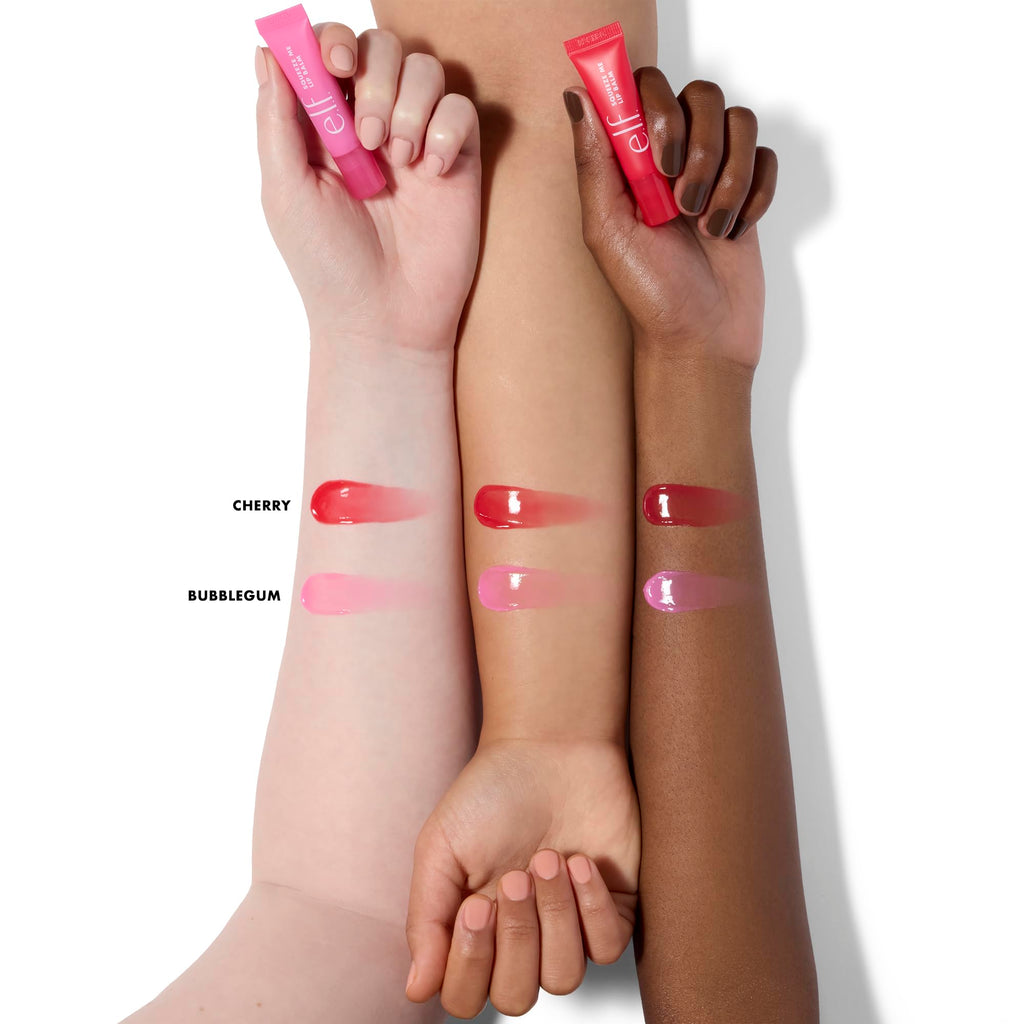 e.l.f. Squeeze Me More Lip Balm Duo, Moisturizing Balm For A Sheer Tint Of Color, Made With Hyaluronic Acid, Vegan & Cruelty-Free, Cherry & Bubblegum e.l.f.Buy Supplements Australia