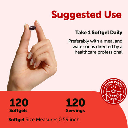 Micro Ingredients Astaxanthin 12mg with MCT Oil, 120 Softgels, 4 Month Supply | Premium Astaxanthin Antioxidant Supplements* | Fresh Microalgae Source