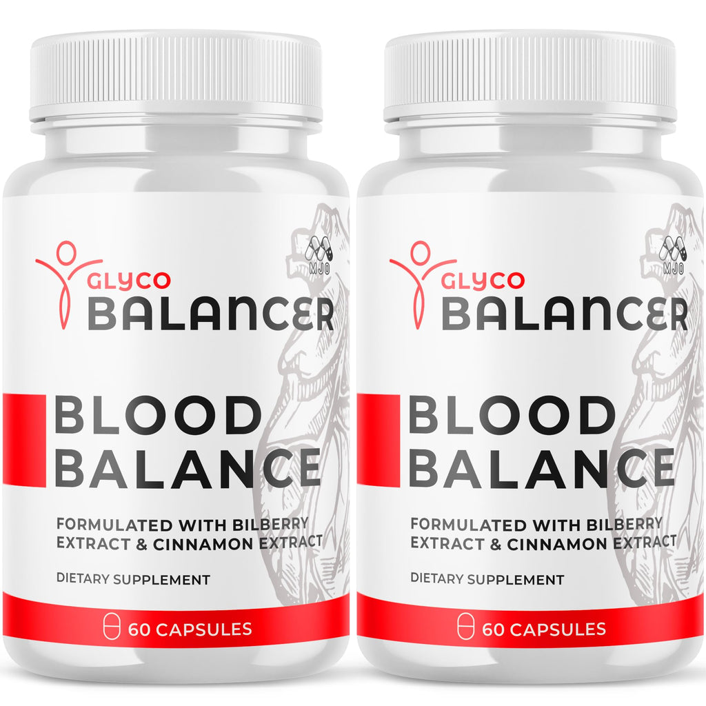 (2 Pack) Glyco Balancer Capsules, Official GlycoBalancer Health Support Pills with All Natural Ingredients, Glyco Balancer Advanced Health Support with Premium Vitamins for Women & Men (120 Capsules) MJOBuy Supplements Australia
