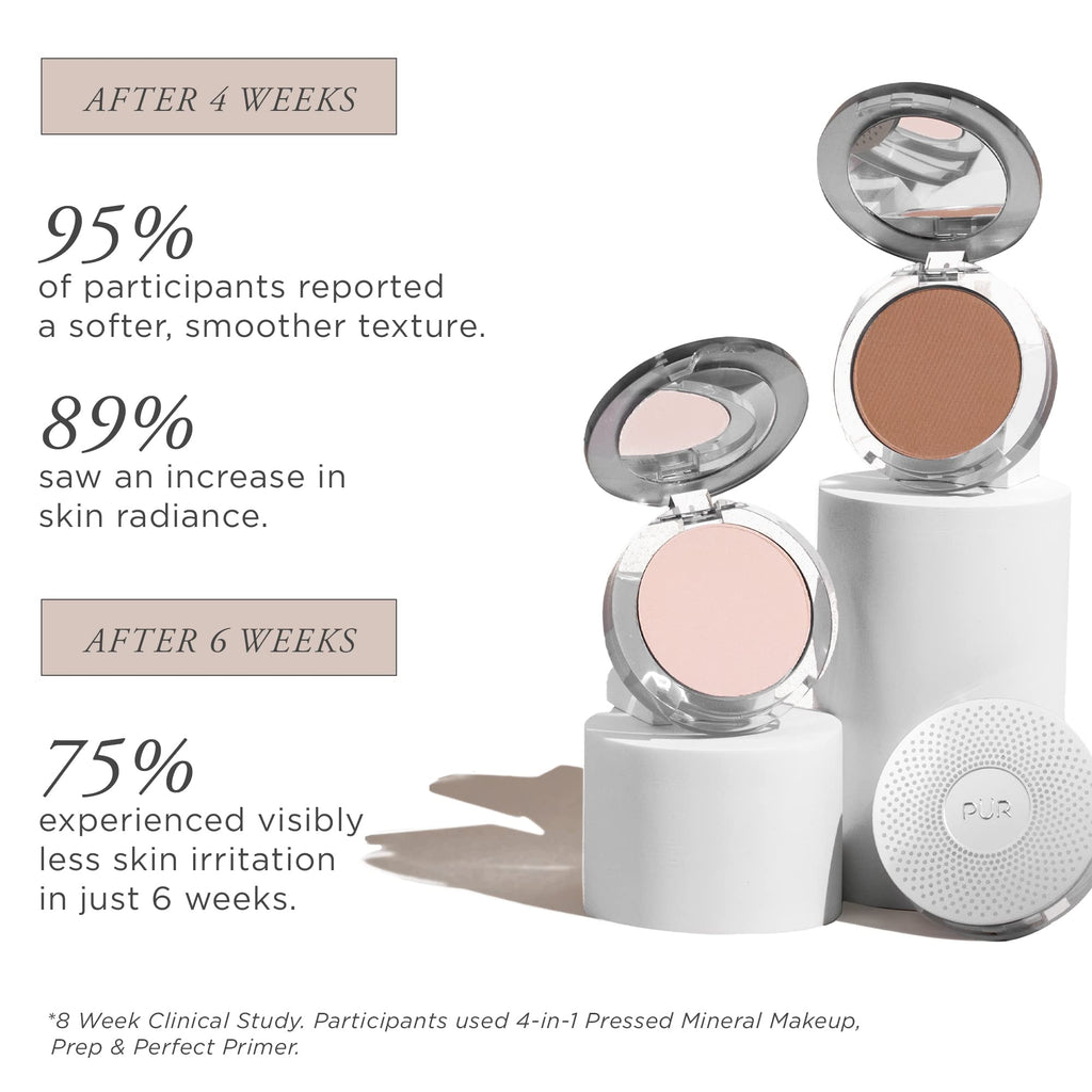 PUR Beauty 4-in-1 Pressed Mineral Makeup Powder Foundation with SPF 15 - Concealer & Finishing Compact Pressed Powder for Face - Buildable Medium to Full Coverage Foundation Powder (Fair Ivory) PÜR MINERALS buy supplements Au