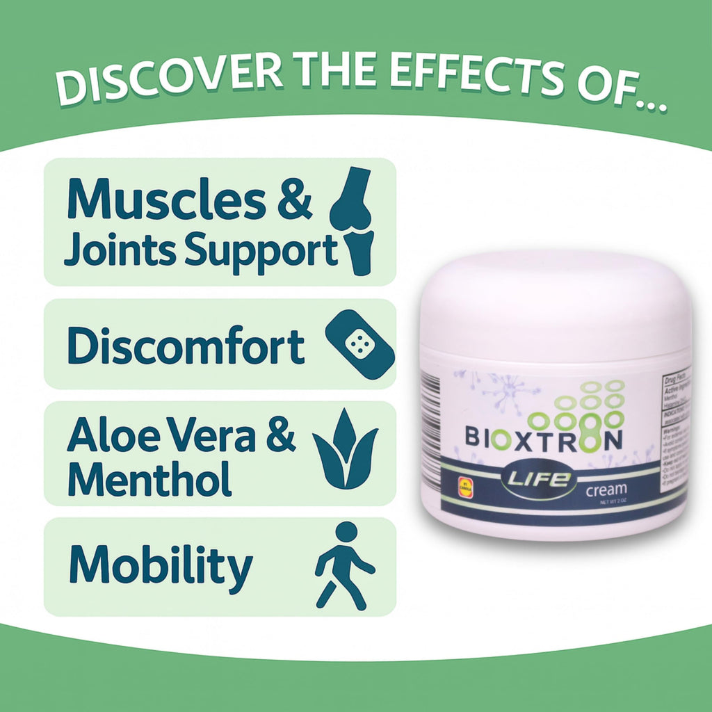 Bioxtron Life Cream Natural AFA Stem Cell Supplement 2 oz - Joint Pain - Muscle Pain - Fatigue BioxtronBuy Supplements Australia