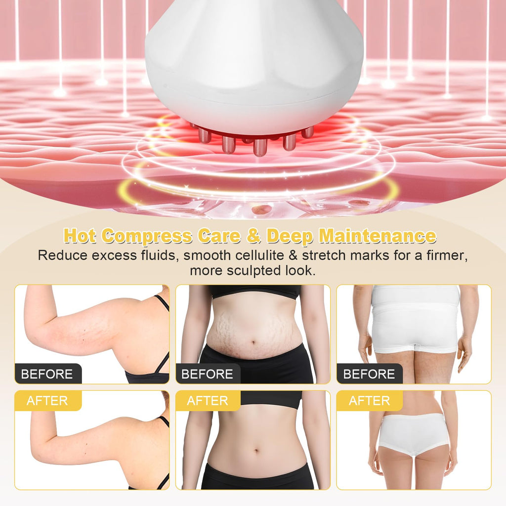 CRYSNATM Lymphatic Drainage Massager & Anti Cellulite Massage Tool, Body Sculpting Machine Helps Reduce Stretch Marks & Cellulite, Ideal Pain Relief Devices for Sciatica Nerve, Legs, Arms, Belly CRYSNATM buy supplements Au