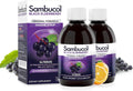 Sambucol Black Elderberry Syrup - Black Elderberry Liquid, Immune Support for Kids and Adults, High Antioxidants, Gluten Free