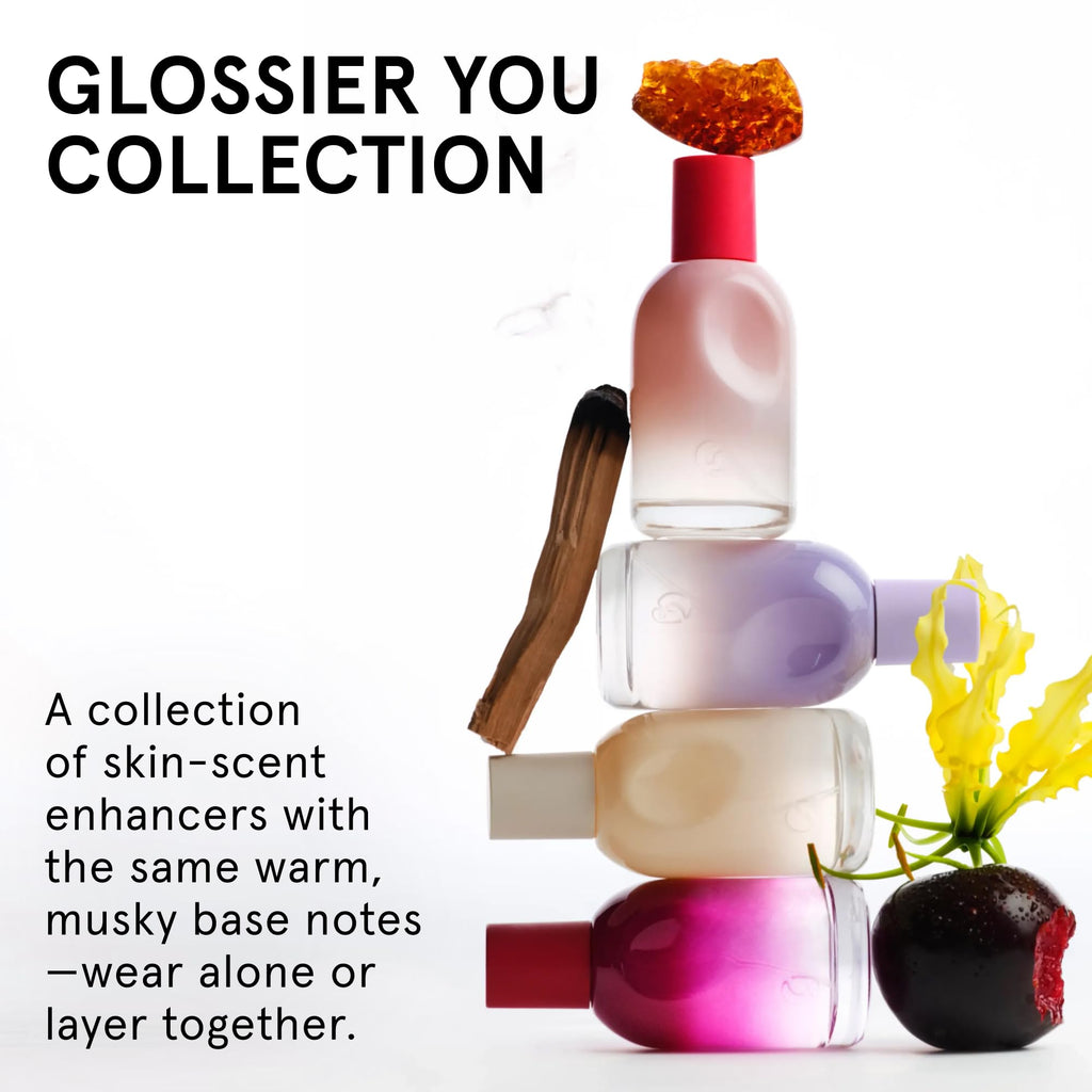 Glossier You Eau de Parfum - Unisex Fragrance for Men & Women, Skin-Scent Enhancer Smells Different on Everyone - Musky, Warm & Spicy Perfume with Pink Pepper, Iris & Ambrox Base Notes, 50ml GlossierBuy Supplements Australia