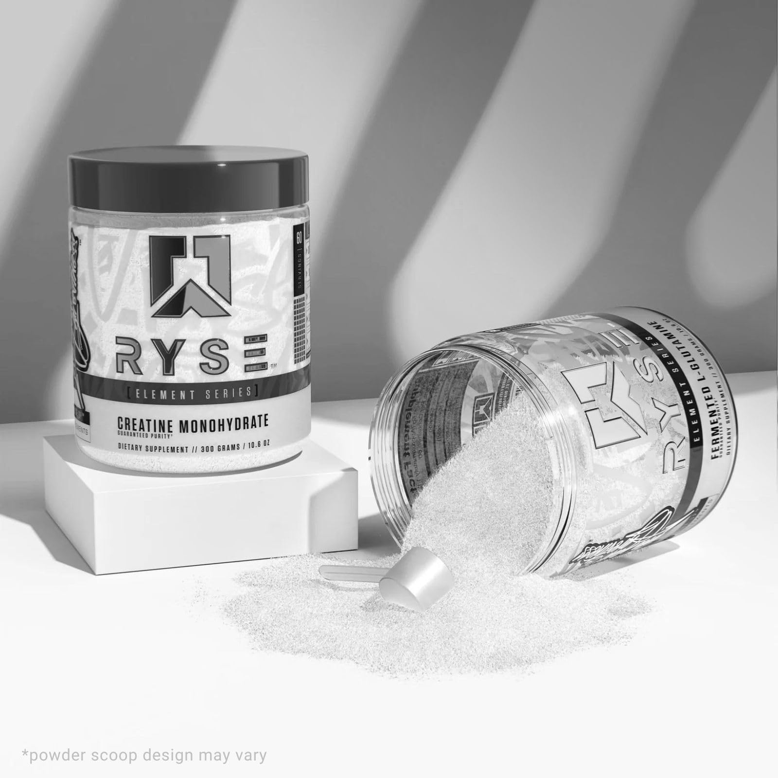 RYSE Creatine Monohydrate Powder - Unflavored - Supports Men & Women Lean Muscle Growth, Strength, Power, and Endurance - Helps Reduce Fatigue
