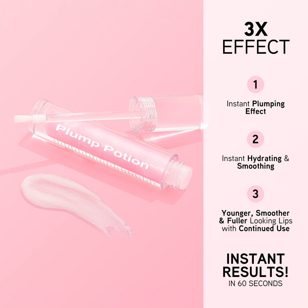 Physicians Formula Plump Potion™ Needle-Free Lip Plumping Cocktail Lip Gloss, Pink Crystal Potion, Hypoallergenic, Fragrance Free, Dermatologist Approved Physicians FormulaBuy Supplements Australia