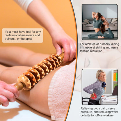 KintKita 3 in 1 Wood Therapy Massage Tool,Wooden Lymphatic Drainage Massager Maderoterapia Kit Professional Body Cellulite Massager for Body Sculpting,Contouring,Relief Muscle,Anti-Cellulite KintKita buy supplements Au