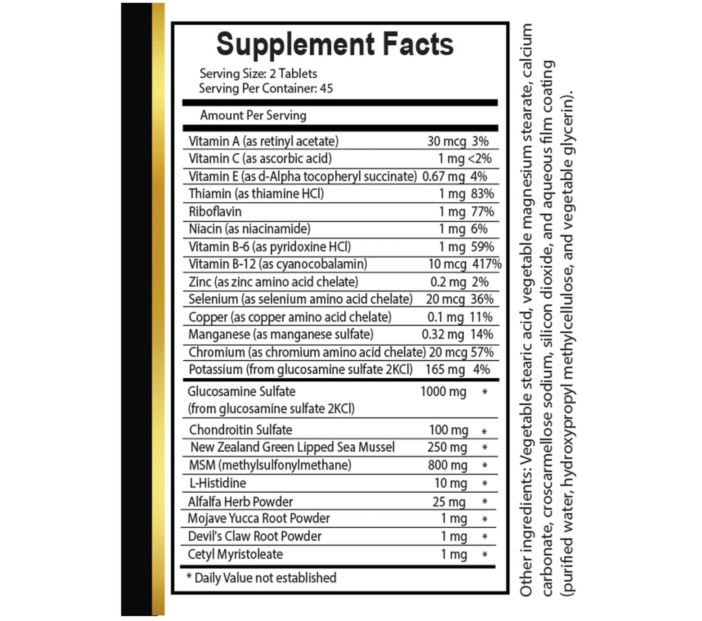 Joint Matrix PRO Natural Complex - Joint Support Supplement for Women, Support Joint Function and Mobility - 1 Bottle 90 Tablets OLANTA TRADE SOLUTIONBuy Supplements Australia