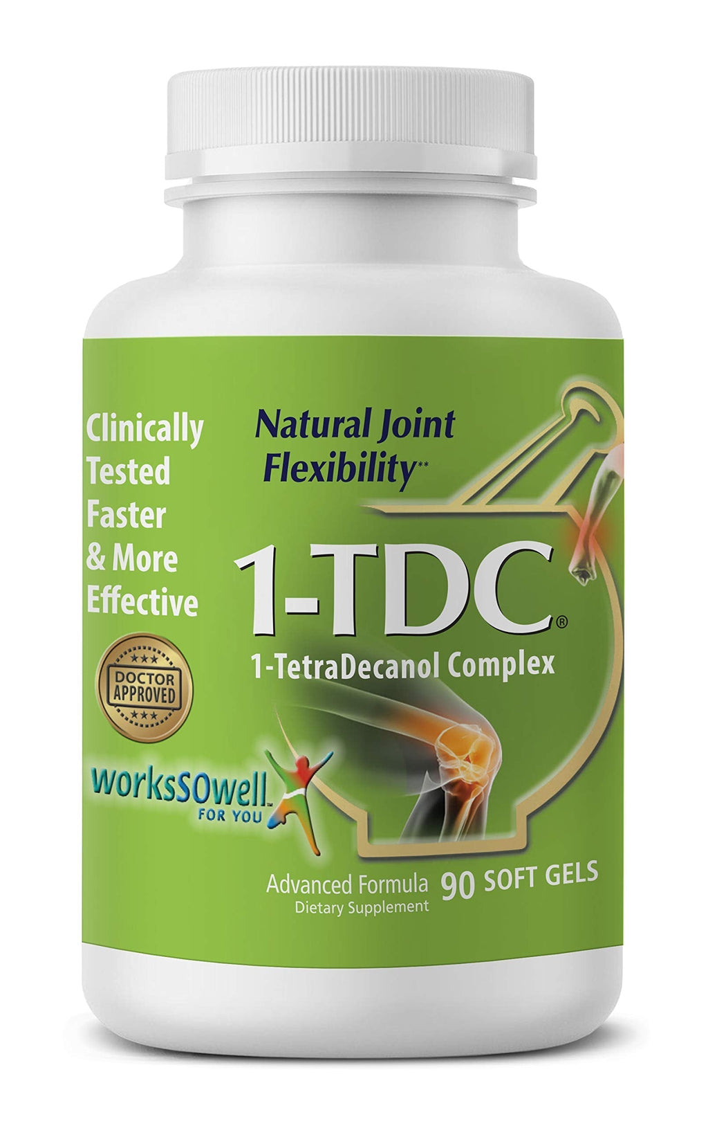 1-TDC Joint & Muscle Health 90 Gels and Joint & Muscle Relief Cream 4 oz Bundle 1-TDCBuy Supplements Australia