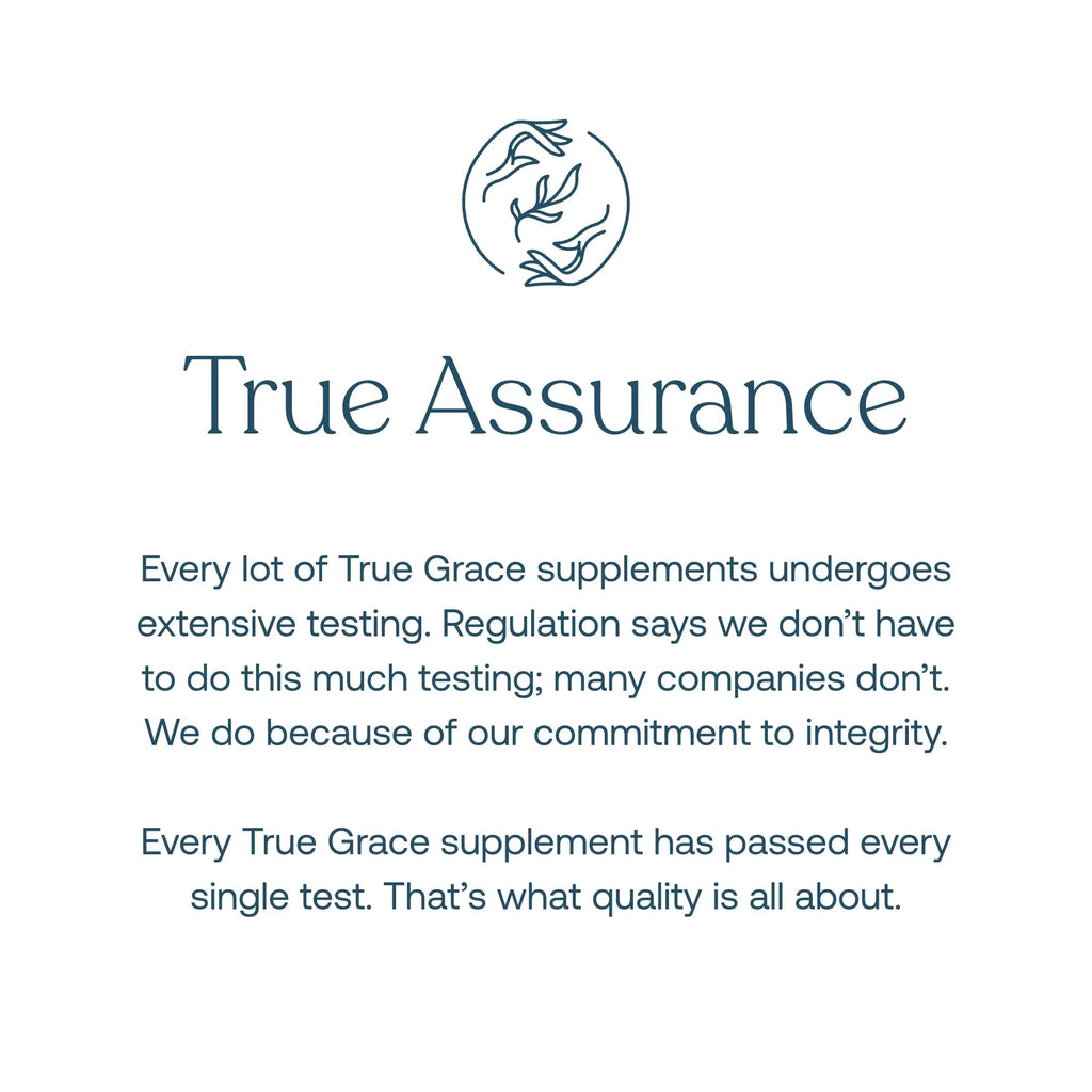 True Grace Men's 40+ One Daily Multivitamin Fermented Minerals, Organic Adaptogens & Mushrooms Whole Body Balance Immune True Grace