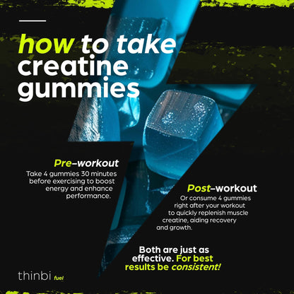 Creatine Monohydrate Gummies Complex 6200mg for Men & Women - 120 Gummies Advanced Formula W/L-Taurine + Vitamin B12 for Muscle Strength, Muscle Builder, Energy Boost
