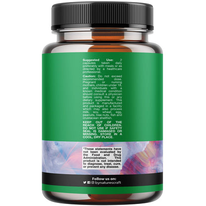 Prebiotics and Probiotics Gut Health Supplement-Super Potent Digestive Health Acidophilus Probiotic Capsules with Men & Womens Probiotics & Prebiotics