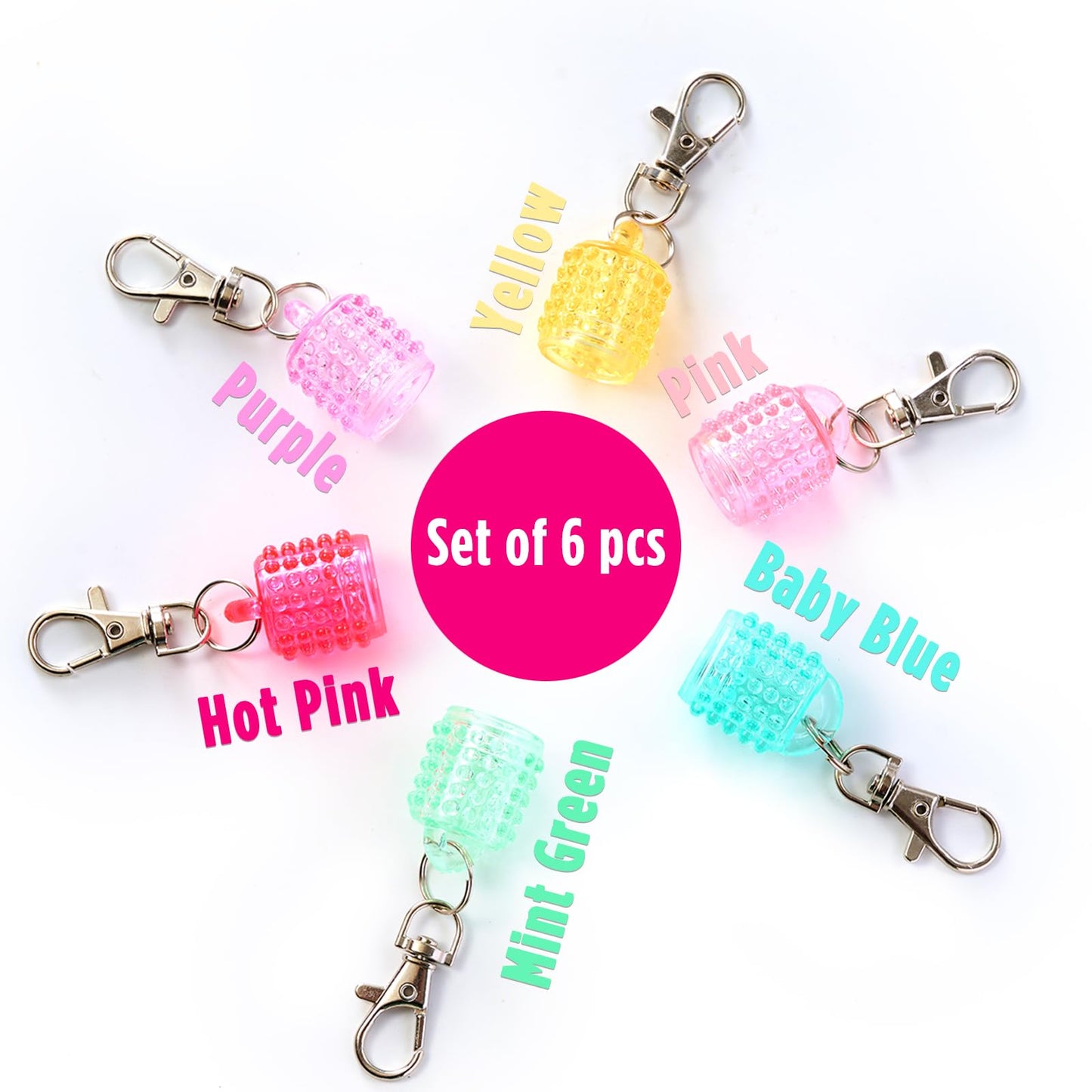 Lip Balm Keychain Cap for Laneige, Summer Friday and Glossier, Lip Balm Holder for Lanyard or Bag, Lip Gloss Keychain for Women,Replacement Cap with Stopper Prevent Spills CupoitaBuy Supplements Australia